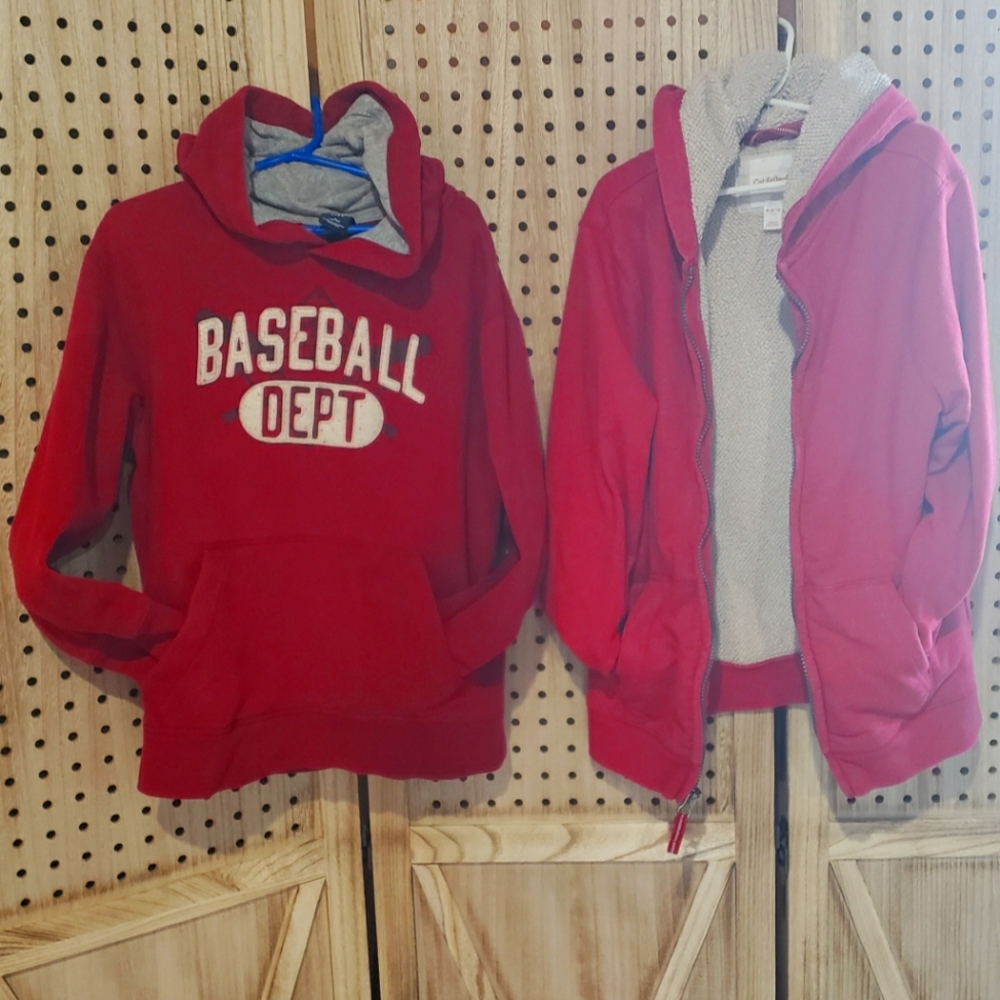 Sz 7/8 red hoodie bundle
